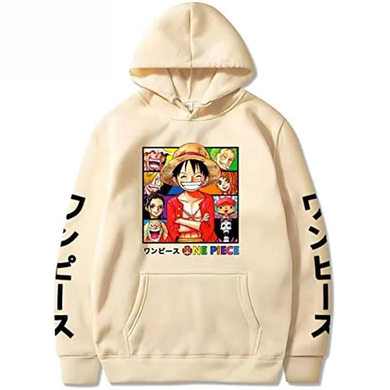 Горячая Распродажа Новый Худи с Принтом One Piece Monkey D Luffy Ace Sabo Мужской Женский Harajuku Hip Hop Толстовка Свободная Уютная и Универсальная