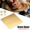 0.5mm 0.8mm 1mm Brass Plate Sheet Copper Cutting CNC Frame New Contruction Brass Pad