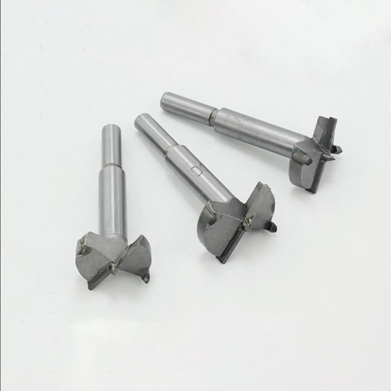 Durable Forstner Wood Boring Hole Saw Auger Opener Triangular Cutter Tool Drill Bit With High Hardness