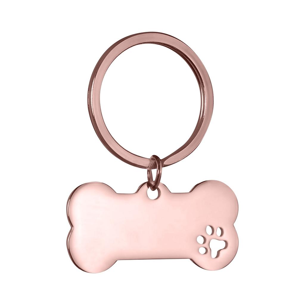 Полые кости лап из нержавеющей стали, титановая сталь, сделай сам, бирка для домашних животных, бирка для собаки, бирка для кошки