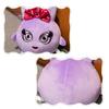 Birthday Gift Lightweight Excellent Safe Girls Boys Rainbow Embroidery Cartoon Rabbit Plush Pillow Doll Bunny Toy