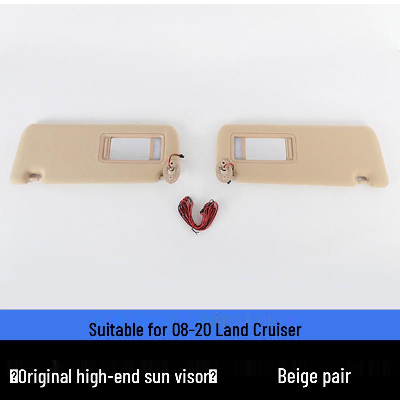08-21 Land Cruiser Солнцезащитный козырек Солнцезащитный экран Лобовое стекло Зеркало для макияжа с подсветкой