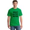 Adult Mens World S Okayest Brother Funny T Shirts Siblings Tee For Brothers T Shirt