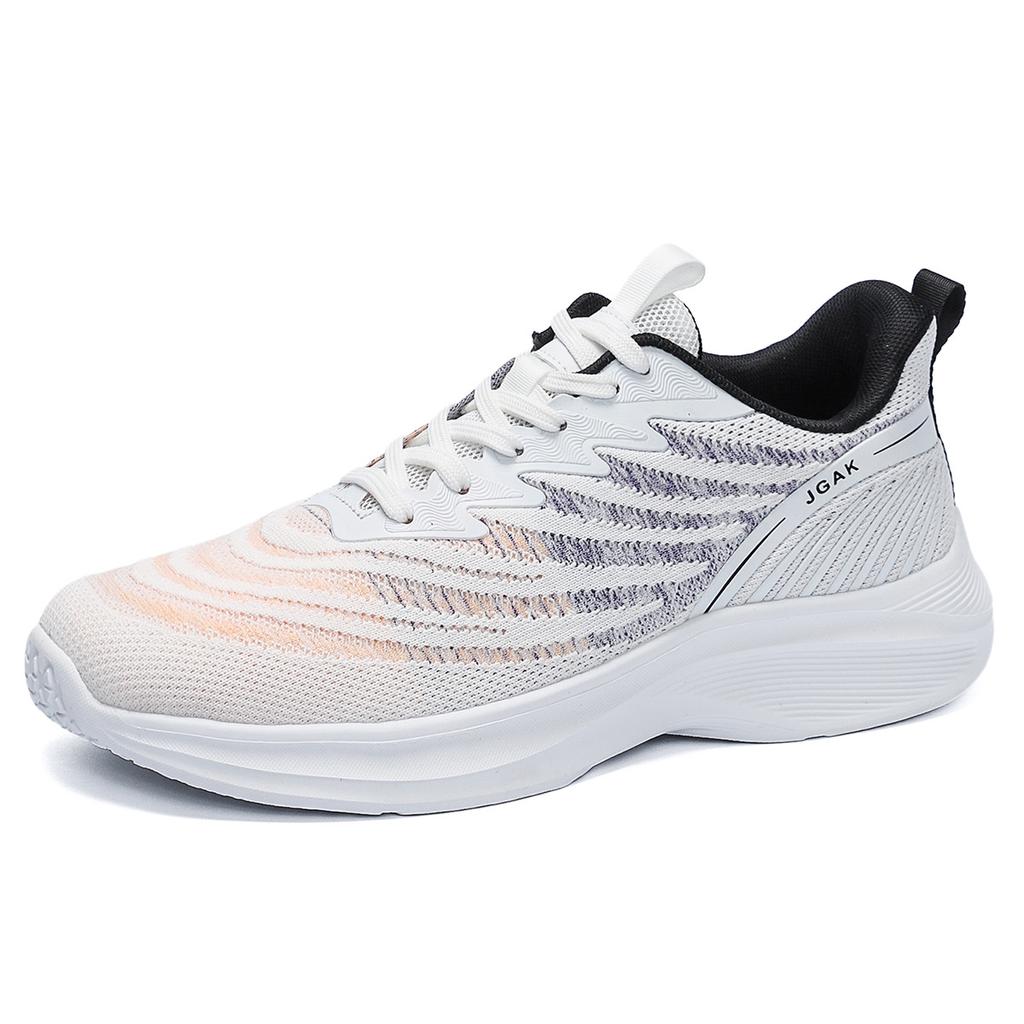 New Extra Large Size 50 Size Fly-woven Casual Fashion Sports Shoes Outdoor Foreign Trade Single Shoes Comfortable Running Men's Shoes