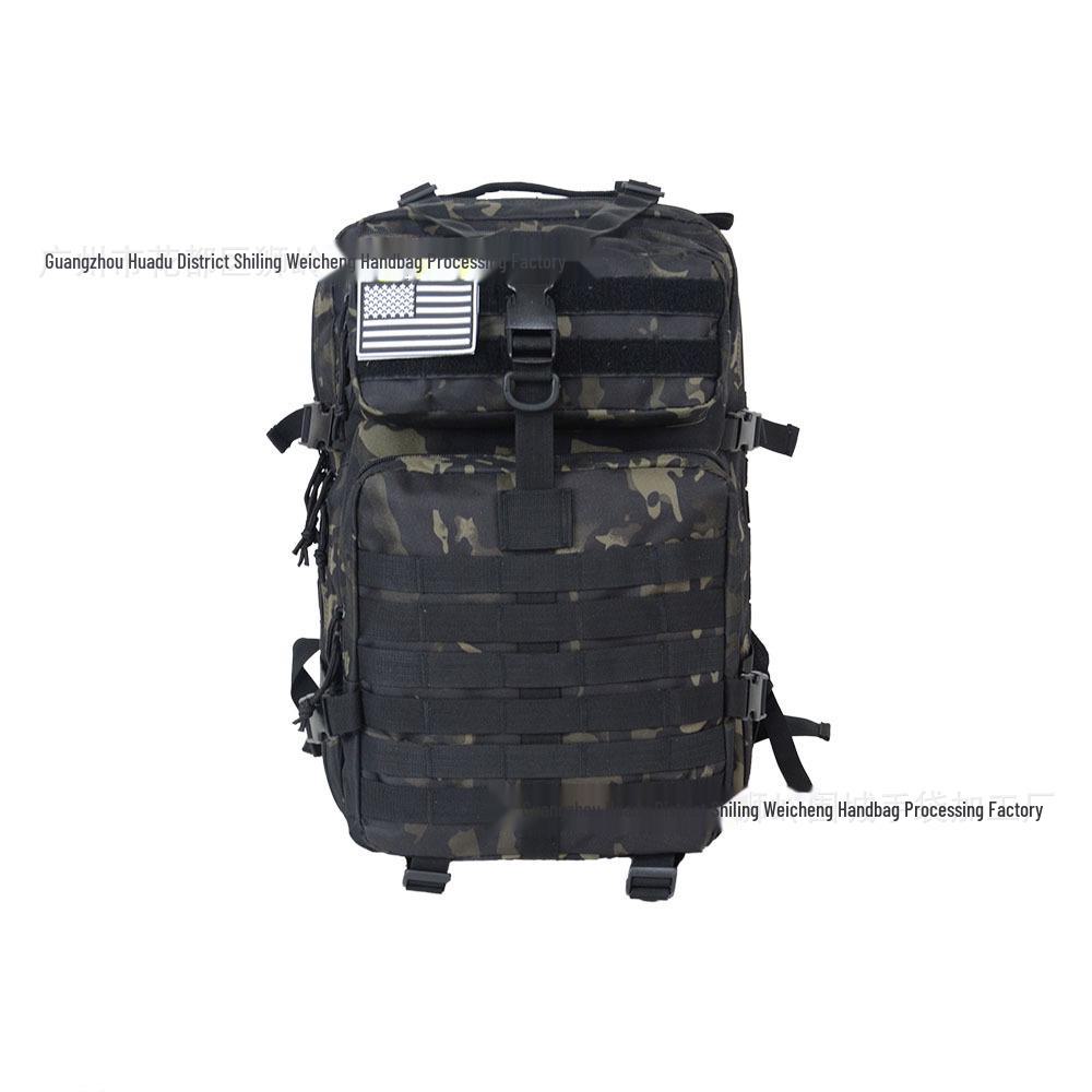 Тактический многофункциональный камуфляжный рюкзак с двумя плечами для велоспорта, путешествий и спорта