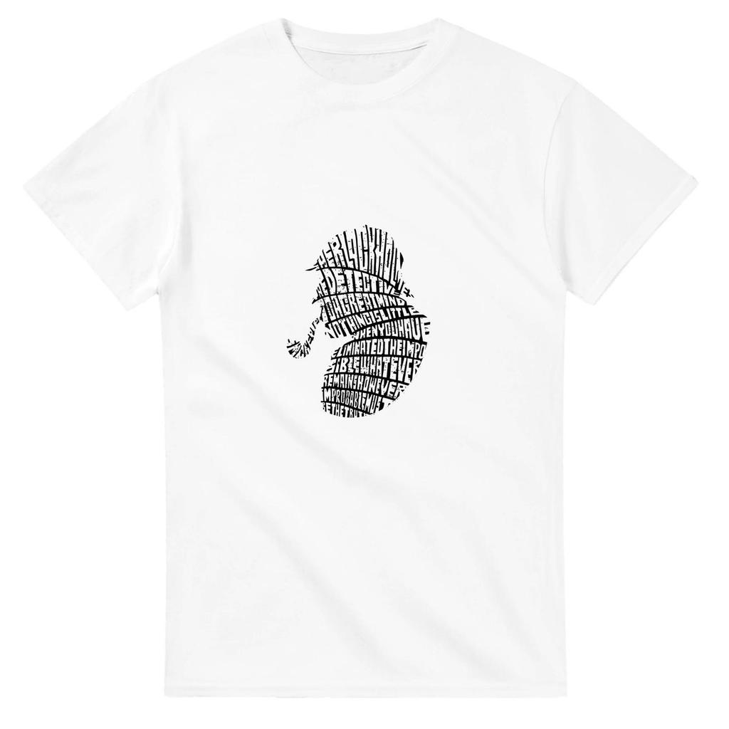 Sherlock Holmes Heavyweight Unisex Crewneck T shirt T-Shirt Mens Kids