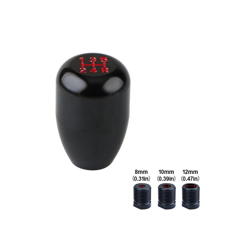 5-ступенчатая ручка переключения передач автомобиля, алюминиевая ручка переключения передач механической коробки передач, рычаг переключения передач, автоматическая M8 M10 M12, универсальная