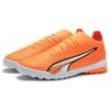 Puma Ultra Match TT Круглый носок Шнуровка TF (Резиновые шипы) Футбольные бутсы для жесткого грунта с искусственной травой Унисекс Футбольные бутсы Оранжевые 107220-01
