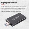 Мини SSD MSATA на USB 3.0 Корпус для жесткого диска Беспроводной адаптер-конвертер SSD Корпус PCI-E для 30*30/50 MSATA SSD
