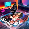 Custom Name Personalized Billie Eilish Print Carpet, Versatile Home Decor Rug, for Playroom, Apartment, Balcony, Entryway, Hallway Gift