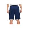 Nike Dri-Fit DNA Swoosh Удобные Мягкие Дышащие Брюки Три Четверти Повседневные Мужские шорты Полуночно-синий Черный Белый FN2605-410