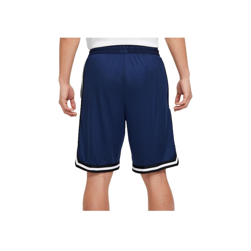 Nike Dri-Fit DNA Swoosh Удобные Мягкие Дышащие Брюки Три Четверти Повседневные Мужские шорты Полуночно-синий Черный Белый FN2605-410