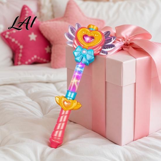 Fairy Wand Water Shooter Toy for Kids Summer Sprayer Toy Indoor Pull-out Type Sprinkler Outdoor Garden Backyard Beach