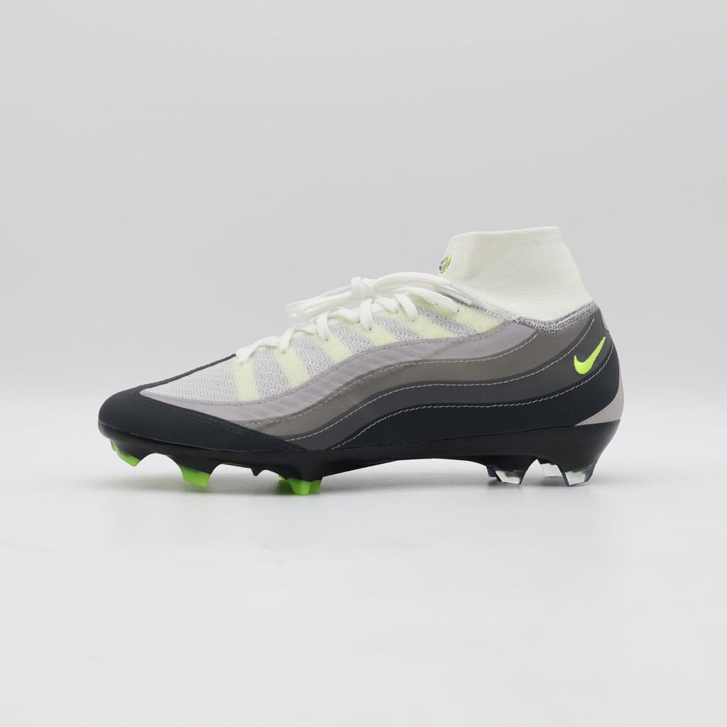 HV9916-001 Nike Mercurial Superfly 10 Elite x Air Max 95 SE Неоновый Желтый (Мужской)
