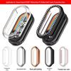 Полый защитный чехол для Xiaomi Band 10, инкрустированный бриллиантами