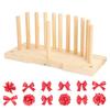 Bow Maker Wooden Wreath Bow Maker Tool Durable Portable Bow Tie Machine