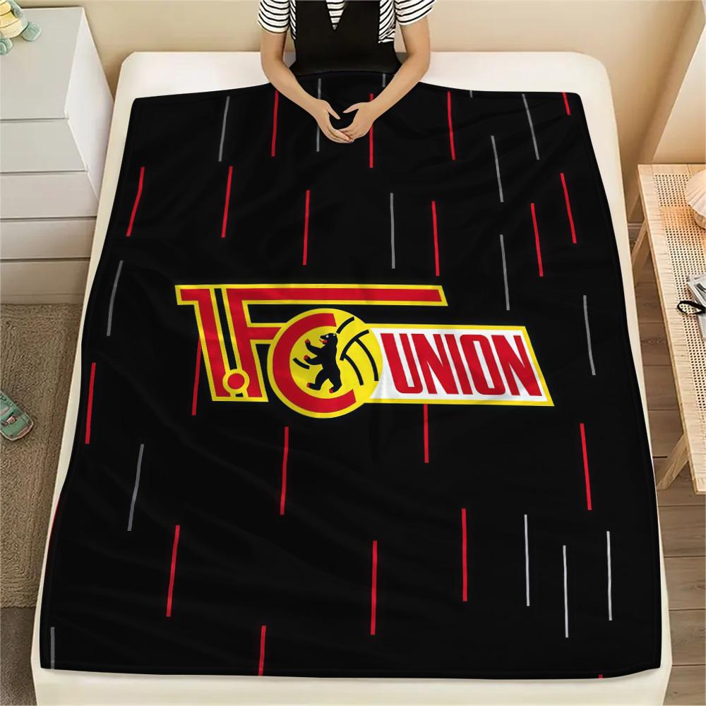 1. FC Union Berlin2 Flannel Blanket, High quality Comfortable for All Seasons, Home Decor, Warmth and Comfort