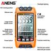 New SZ02 Digital Multimeter Transistor Smart Tester 9999 Counts True RMS Auto Electrical Capacitance Meter Temp Resistance Tester with Digital Display