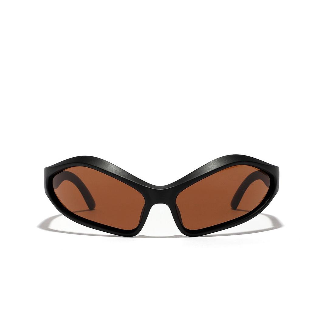 Очки Future Wind Солнцезащитные очки Женские Ins Большая оправа Xiaohongshu Same Personality Велосипедные солнцезащитные очки Мужские