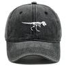 Бейсболка с принтом скелета динозавра, регулируемая, с застежкой snapback, солнцезащитная кепка, спортивная кепка с животными, ретро защитная кепка для мужчин и женщин
