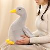 30/40cm Simulation Cartoon Duck Plush Toy Cute Stuffed Animals Yellow Ducks Plushies Doll Lifelike Goose Soft Kids Toys for Girl