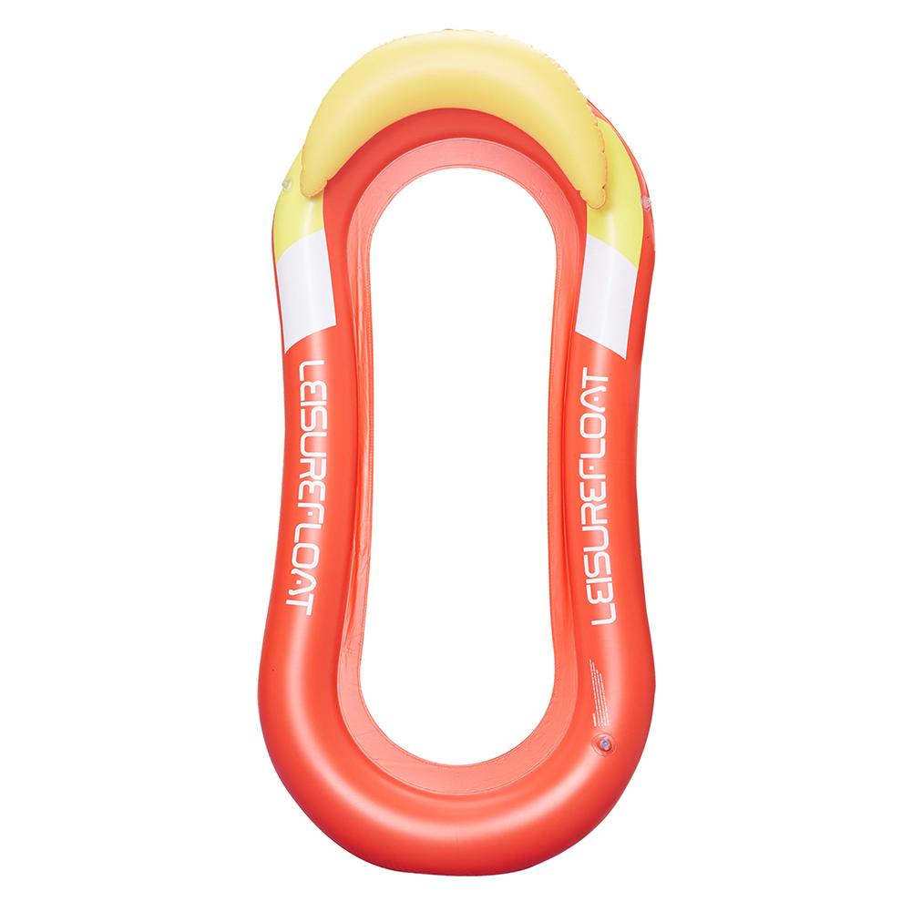 ПВХ летний складной плавающий ряд шезлонг для загара на открытом воздухе водный надувной матрас кровать пляжный водный спортивный шезлонг