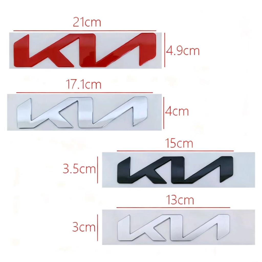 AABJA1 ABS Car Front And Rear Stickers Emblem Accessories For Kia GT-Line Sportage Ceed Rio Picanto Sorento Soul Cerato Venga Forte K9