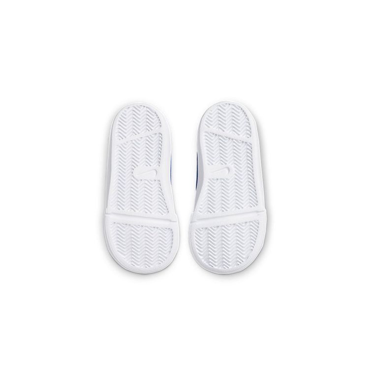 Nike Blazer Comfortable Slip Resistant Durable Low Top Walking Shoes Baby Shoes White Blue CZ7581-100