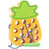 Деревянная гусеница яблоко шнуровка игрушка: Игра для раннего развития для детей