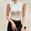 French Camisole Vest for Women Loose Round Neck I-shaped Sleeveless Top Worn On The Outside Paired with A Base Shirt for Spring Summer