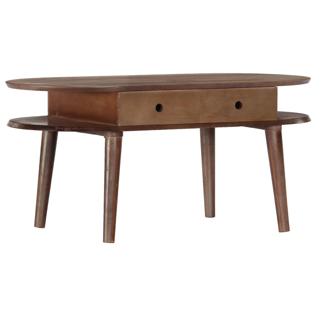 Coffee Table 100 x 50 x 46 cm Solid Acacia Wood