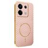 Phone Case For Xiaomi Redmi Note 13 Pro 5G/Poco X6 5G/X6 Neo 5G Carbon Fiber Textured Electroplated TPU Back Cover