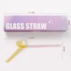 Gift Box Set Drinking Tube Juice Milk Drinking Tea Coffee Straw  Bar Accessories