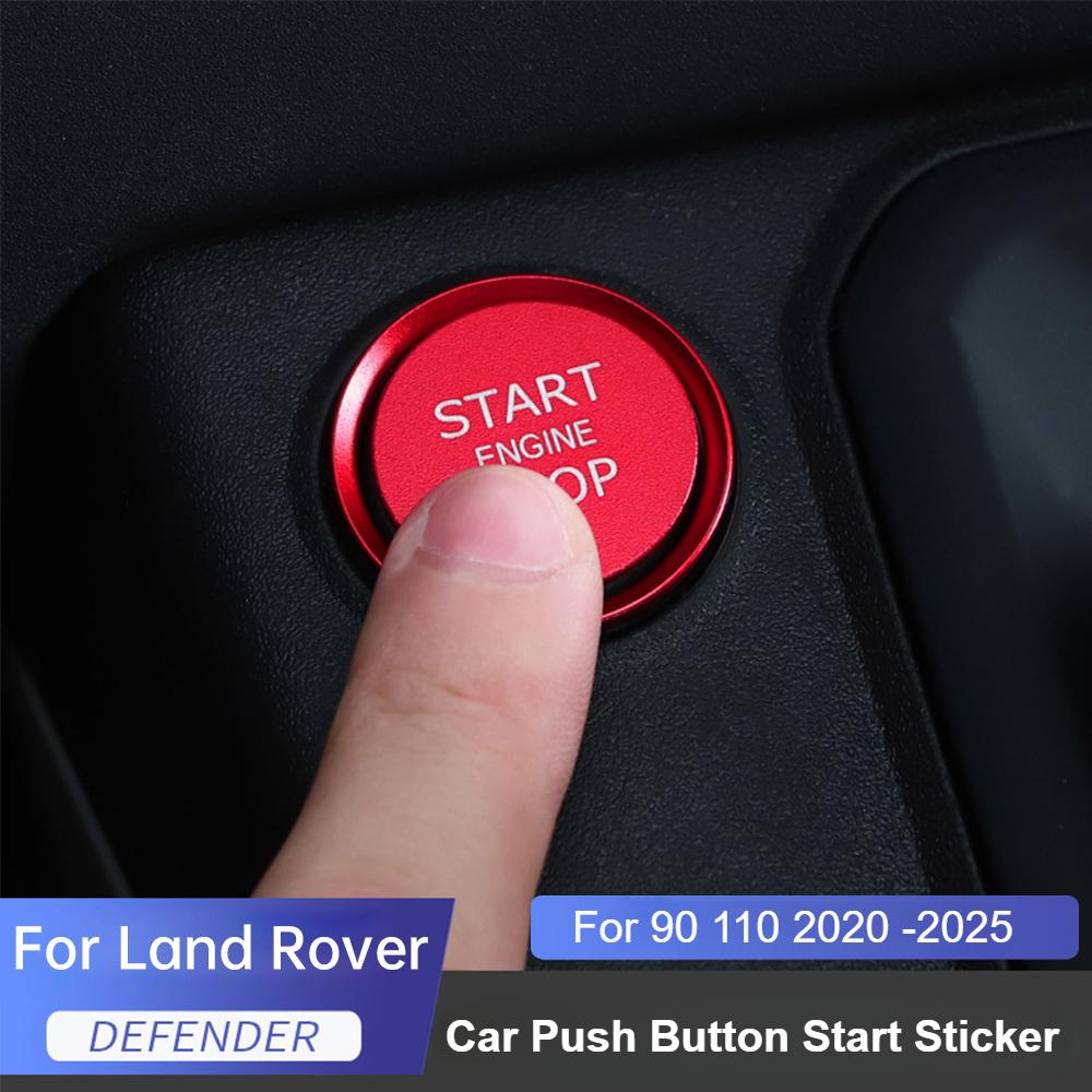 For Land Rover New Defender 90 110 2020 -2025 Car Push Button Start Sticker Car Ignition Switch Button Modification Sticker jvhn2