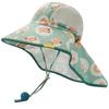 Baby Kids Sun Hat Sun Hat UV Protection Baby Hat Girls Boys Adjustable Strap Wide Brim Suitable for Girls Boys Beach Travel [Croogo] UPF50+ Play,
