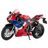 1/9 Модель мотоцикла Honda CBR1000RR-R из сплава, литой металл, звук и свет, детская игрушка на день рождения, автомобиль, мотоцикл, подарки