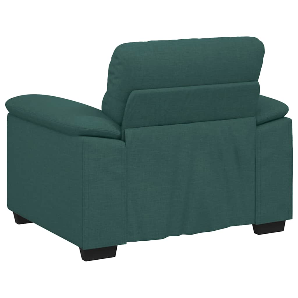 Armchair Dark Green 100x81x84 cm Fabric