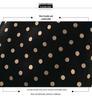 Sweet Age-Defying Polka Dot Velvet Midi Skirt - Autumn/Winter 2025, Versatile A-line Design