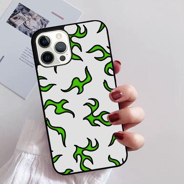 Крутое Пламя Цветной Узор Чехол для Телефона Для iPhone 17 Air 13 15 Pro Max 16 14 Plus 12 11 Apple max coque