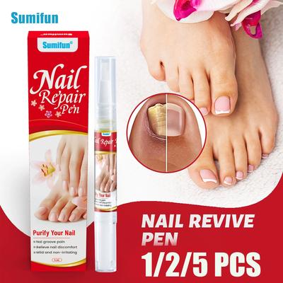 Sumifun 4/8/20 мл Жидкость-ручка для восстановления ногтей Питает Увлажняет Серые Ногти Противогрибковый Уход за Здоровьем Ногтей Решает Множественные Проблемы Ногтей
