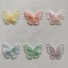 Lace Butterfly Embroidery Patches For Clothes DIY Badges Iron On Patches On Clothes Hat Clothing Accesories Applique Stickers