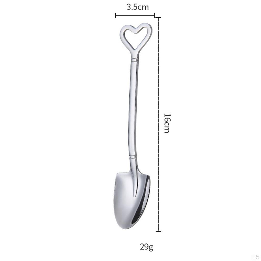 4 шт. Ложки-совки Кофейные Чайные Ложки Многоразовые Прочные Кухонные Принадлежности Сервировочные