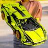 Detailed Lego-compatible Mechanic Set For Building A Realistic Lamborghini Car Model