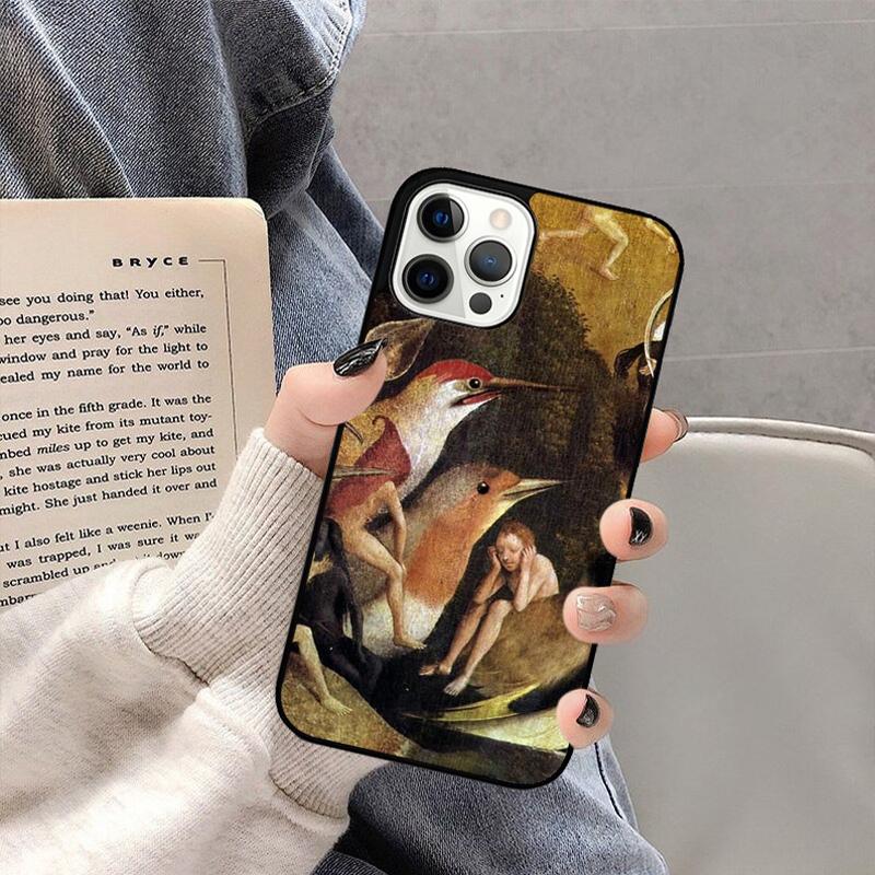 Hieronymus Bosch Art Phone Case For iPhone 17 Air 16 15 14 plus 11 12 13 Pro Max coque Cover Shell