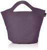 Сумка-корзина из переработанной пряжи Grande 0257 Фиолетовый [Rootote] Легкая, отдельно стоящая, в форме шляпы, Po-No Женская