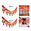 Chinese Dragon Year Garland - 3 Meter Length with 12 Delightful Charms