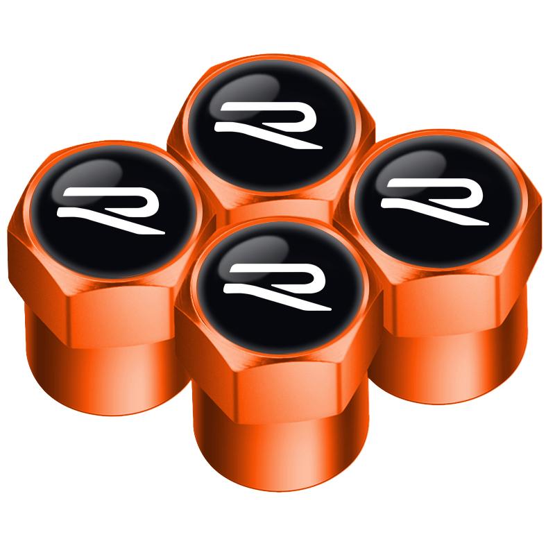 RSQ1 VW 2026 Hot New 4pcs Auto Emblem Cap New R logo Case For VW Volkswagen Golf 8 MK8 Accessories