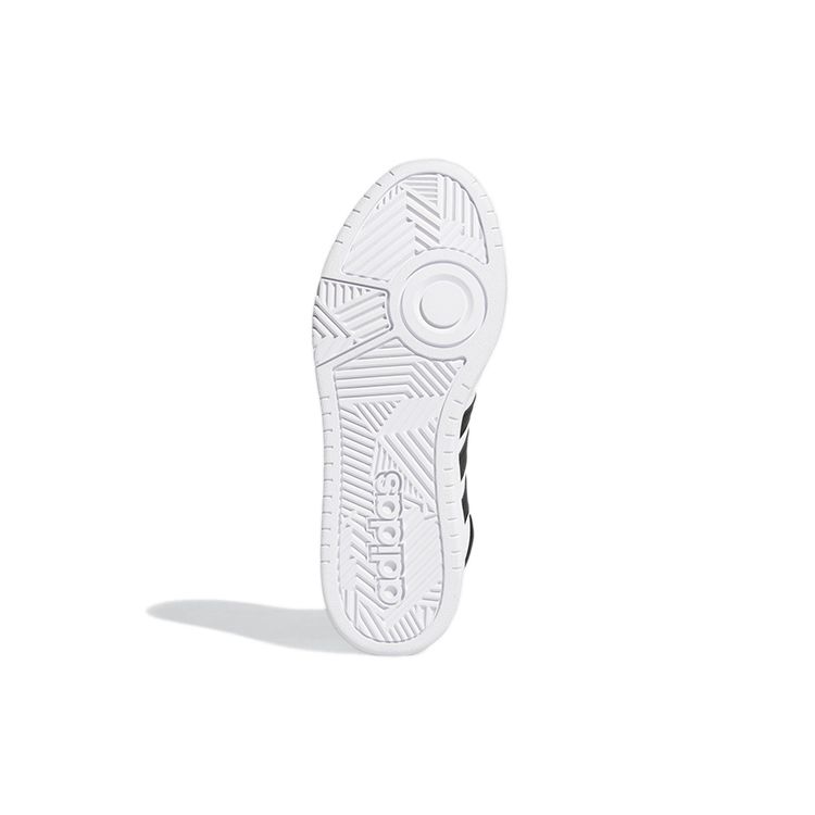 Adidas Hoops 3.0 Mid White Black Мужские кроссовки Core-Black Cloud-White GW3019