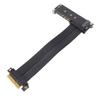 PCIe 4.0 X4 Extension Cable NVMe Adapter Card 8GBCelsiuss Magnetic PCIe Expansion Card for GPU NIC Expansion Device