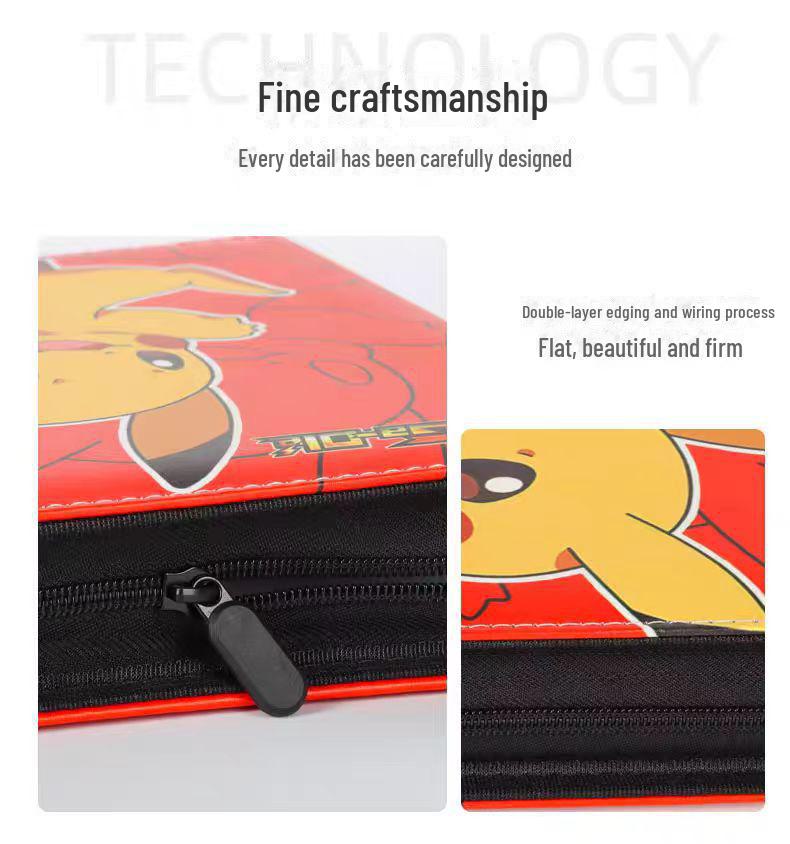 Pokémon Card Collection Book: 4-Grid & 9-Grid PU Game Album